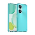 For Huawei Maimang 20 Candy Series TPU Phone Case(Transparent Blue)