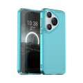 For Huawei Pura 70 Candy Series TPU Phone Case(Transparent Blue)