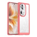 For OPPO Reno11 Pro Global Colorful Series Acrylic Hybrid TPU Phone Case(Red)