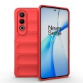 For OnePlus Nord CE4 5G Global Magic Shield TPU + Flannel Phone Case(Red)