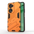 For Huawei nova 11 SE Punk Armor 2 in 1 PC + TPU Phone Case with Holder(Orange)