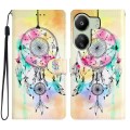 For Xiaomi Redmi 13C Colored Drawing Leather Phone Case(Dream Catcher)