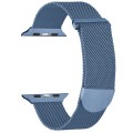 For Apple Watch SE 2022 40mm Milanese Metal Magnetic Watch Band(Blue)