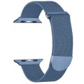 For Apple Watch SE 2023 44mm Milanese Metal Magnetic Watch Band(Blue)