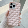 For iPhone 15 3D Scale Style TPU Phone Case(Pink)