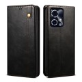 For Honor 90 GT Oil Wax Crazy Horse Texture Leather Phone Case(Black)