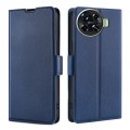 For Tecno Spark 20 Pro+ 4G Ultra-thin Voltage Side Buckle Horizontal Flip Leather Phone Case(Blue)