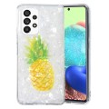 For Samsung Galaxy A32 5G IMD Shell Pattern TPU Phone Case(Pineapple)