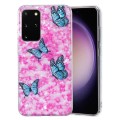 For Samsung Galaxy S20+ IMD Shell Pattern TPU Phone Case(Colorful Butterfly)