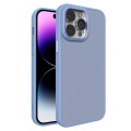 For iPhone 15 All-inclusive TPU Edge Acrylic Back Phone Case(Sierra Blue)