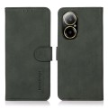 For Realme C67 4G KHAZNEH Matte Texture Leather Phone Case(Green)