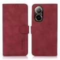 For Realme C67 4G KHAZNEH Matte Texture Leather Phone Case(Red)