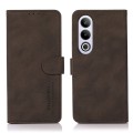 For OnePlus Nord 4E Global KHAZNEH Matte Texture Leather Phone Case(Brown)