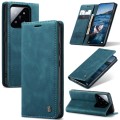 For Xiaomi 14 Pro CaseMe 013 Multifunctional Horizontal Flip Leather Phone Case(Blue)