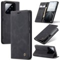 For Xiaomi 14 Pro CaseMe 013 Multifunctional Horizontal Flip Leather Phone Case(Black)