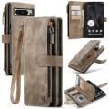 For Google Pixel 8 Pro CaseMe C30 Multifunctional Leather Phone Case(Brown)