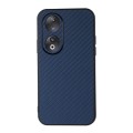 For Honor 90 Carbon Fiber Texture Shockproof Phone Case(Blue)