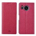 For Sharp Aquos Sense8 ViLi DMX Series Shockproof TPU + PU Leather Magnetic Attraction Horizontal Fl