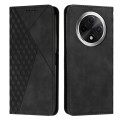For OPPO A3 Pro Diamond Splicing Skin Feel Magnetic Leather Phone Case(Black)