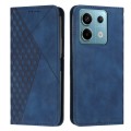 For Xiaomi Redmi Note 13 pro Diamond Splicing Skin Feel Magnetic Leather Phone Case(Blue)