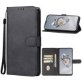 For OnePlus 12 Leather Phone Case(Black)