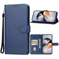 For OnePlus 12R Leather Phone Case(Blue)