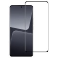 For Xiaomi 13T 9H HD 3D Curved Edge Tempered Glass Film(Black)