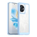 For Honor 100 Colorful Series Acrylic Hybrid TPU Phone Case(Blue)