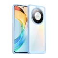 For Honor X9b Colorful Series Acrylic Hybrid TPU Phone Case(Blue)
