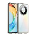 For Honor X9b Colorful Series Acrylic Hybrid TPU Phone Case(Transparent Grey)