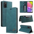 For Samsung Galaxy A30 JP Version Skin Feel Anti-theft Brush Horizontal Flip Leather Case with Holde