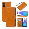 For Huawei nova Y70 / Y70 Plus Oil Wax Texture Leather Phone Case(Yellow)