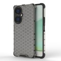 For Huawei nova 11i Shockproof Honeycomb PC + TPU Phone Case(Black)