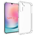 For Samsung Galaxy A15 Shockproof Non-slip Thickening TPU Phone Case(Transparent)