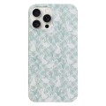 For iPhone 15 Pro Max Painted Pattern PC Phone Case(Tulip Bunny)