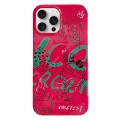 For iPhone 15 Pro Max Painted Pattern PC Phone Case(Ice Cream Cone)