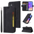 For Samsung Galaxy A05 BETOPNICE Dual-side Buckle Leather Phone Case(Black)