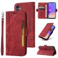 For Samsung Galaxy A05 BETOPNICE Dual-side Buckle Leather Phone Case(Red)