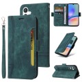For Samsung Galaxy A05s BETOPNICE Dual-side Buckle Leather Phone Case(Green)