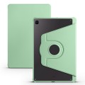 For Samsung Galaxy Tab S6 Lite P610 Acrylic 360 Degree Rotation Smart Tablet Leather Case(Green)