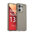 For Xiaomi Redmi Note 13 4G Candy Series TPU Phone Case(Transparent Grey)