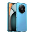 For Xiaomi Redmi A3 Candy Series TPU Phone Case(Transparent Blue)
