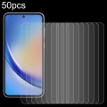 For Samsung Galaxy A35 50pcs 0.26mm 9H 2.5D Tempered Glass Film