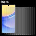 For Samsung Galaxy A15 5G 50pcs 0.26mm 9H 2.5D Tempered Glass Film