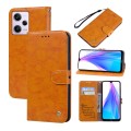 For Xiaomi Redmi Note 12 5G Global / Poco X5 Oil Wax Texture Leather Phone Case(Yellow)