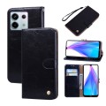 For Xiaomi Redmi Note 13 4G Oil Wax Texture Leather Phone Case(Black)