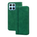 For Honor X8a Frosted Business Magnetic Horizontal Flip PU Phone Case(Green)
