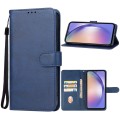 For Samsung Galaxy A55 Leather Phone Case(Blue)