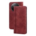 For Xiaomi Redmi A3 Frosted Business Magnetic Horizontal Flip PU Phone Case(Brown)