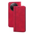 For Xiaomi Redmi A3 Frosted Business Magnetic Horizontal Flip PU Phone Case(Red)